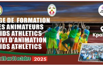 Stage de Formation des Animateurs Kids Athletics à Kpalimé : la FTA renforce les compétences des encadreurs pour développer l’athlétisme à la base