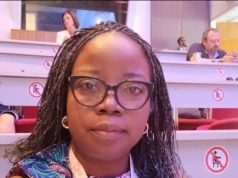 Madame Dogo Falilatou, Lauréate du Prix International Audrey Bambra pour son Leadership dans le Sport Féminin Madame Dogo Falilatou