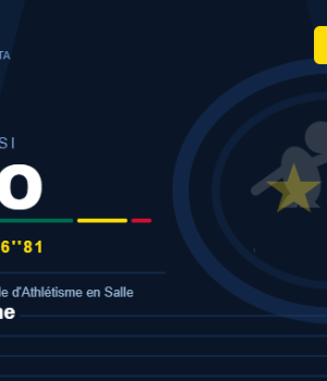 Médard Kossi Nayo représente le Togo aux Championnats du Monde d’Athlétisme en Salle 2026