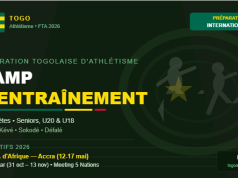 Camp d’entraînement des athlètes : la FTA lance la préparation vers les échéances internationales