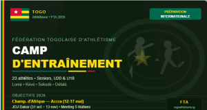 Camp d’entraînement des athlètes : la FTA lance la préparation vers les échéances internationales