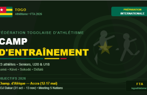 Camp d’entraînement des athlètes : la FTA lance la préparation vers les échéances internationales